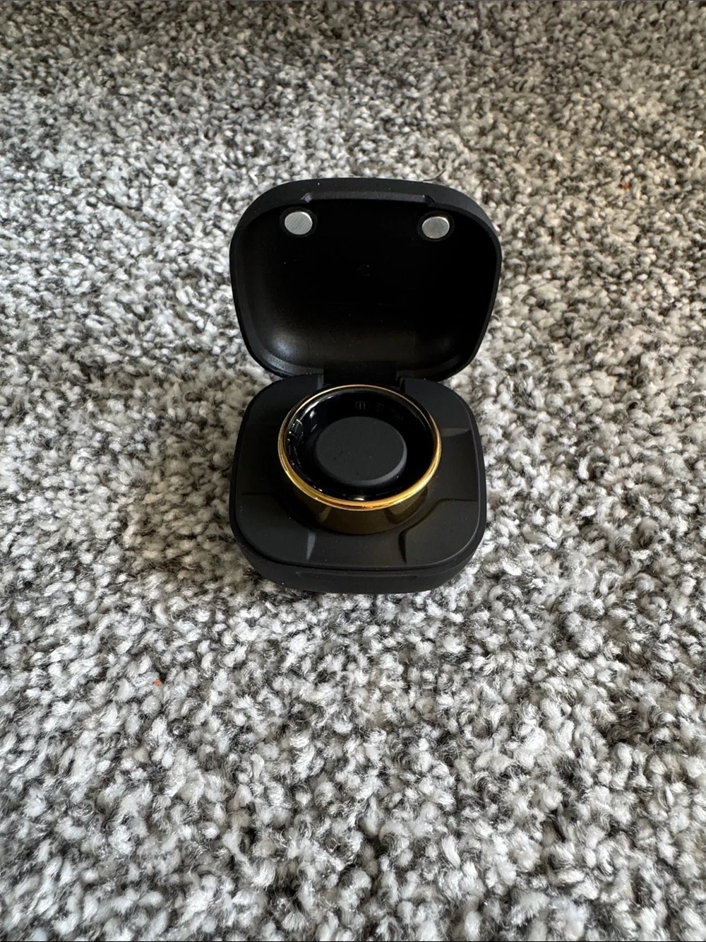 Smart Ring Health Tracker in Black, Silver, and Rose Gold